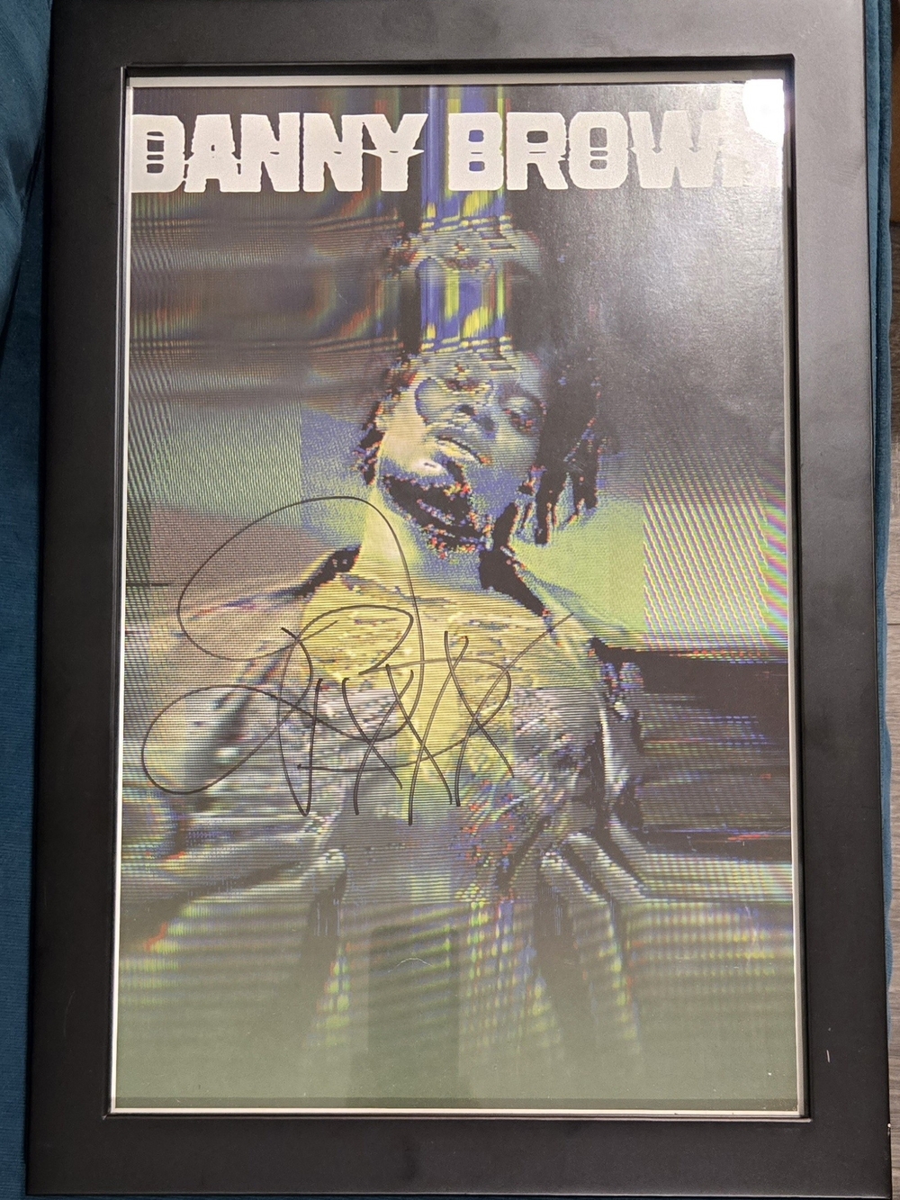Danny Brown Framed Signed Poster Rap Hip Hop Autograph Wall Art XXX Atrocity Exh